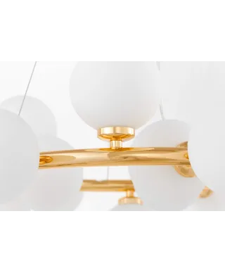 NOWOCZESNA LAMPA WISZĄCA ZŁOTA MARSIADA W15