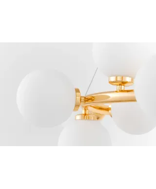 NOWOCZESNA LAMPA WISZĄCA ZŁOTA MARSIADA W15