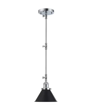 LAMPA ŚCIENNA LOFTOWA CHROMOWANA DERI W2