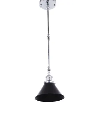 LAMPA ŚCIENNA LOFTOWA CHROMOWANA DERI W2