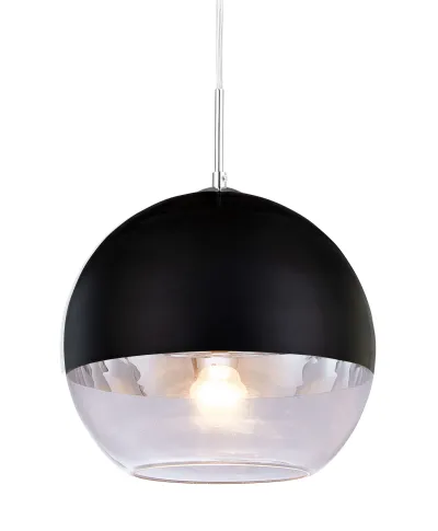 NOWOCZESNA LAMPA WISZĄCA CZARNA VERONI D30