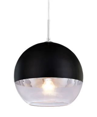 NOWOCZESNA LAMPA WISZĄCA CZARNA VERONI D30