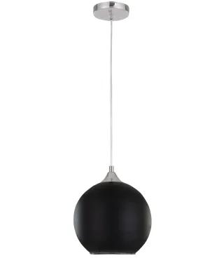 NOWOCZESNA LAMPA WISZĄCA CZARNA LOBOS D30