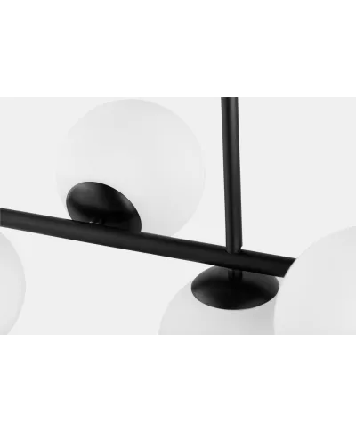 NOWOCZESNA LAMPA WISZĄCA CZARNO-BIAŁA FREDICA W7