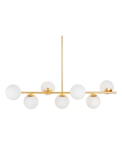 NOWOCZESNA LAMPA WISZĄCA ZŁOTA FREDICA W7