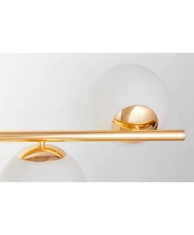 NOWOCZESNA LAMPA WISZĄCA ZŁOTA FREDICA W7