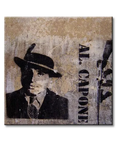 Al Capone - Obraz na płótnie
