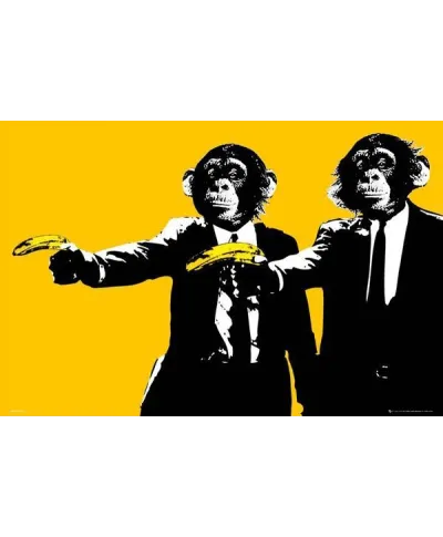 Pulp Fiction - Monkeys - plakat