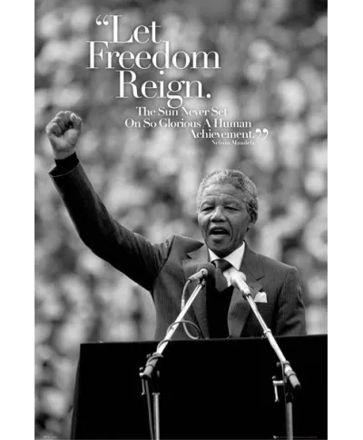Nelson Mandela - plakat