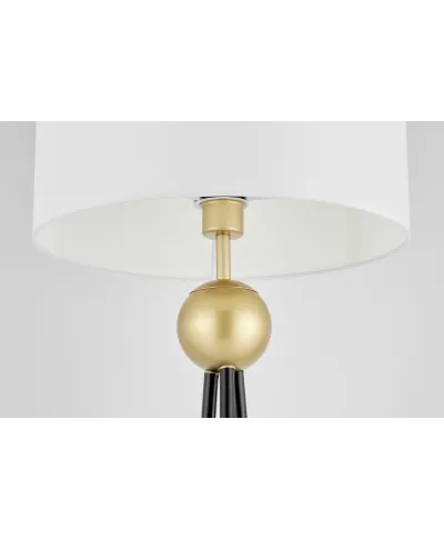 LAMPA STOJĄCA PODŁOGOWA BIAŁO-ZŁOTA BELFORTE