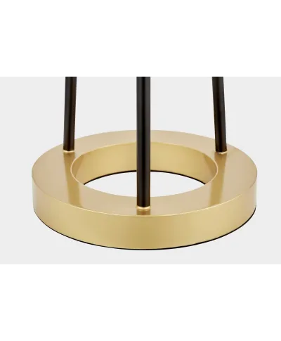 LAMPA STOJĄCA PODŁOGOWA BIAŁO-ZŁOTA BELFORTE