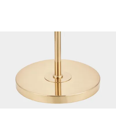 LAMPA STOJĄCA PODŁOGOWA CZARNO-MOSIĘŻNA AZZARIA