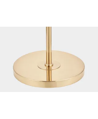 LAMPA STOJĄCA PODŁOGOWA BIAŁO-MOSIĘŻNA AZZARIA