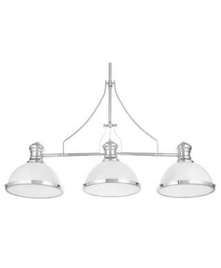 NOWOCZESNA LAMPA WISZĄCA INDUSTRIALNA BIAŁA ETTORE W3