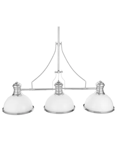 NOWOCZESNA LAMPA WISZĄCA INDUSTRIALNA BIAŁA ETTORE W3