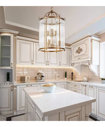 LAMPA WISZĄCA LOFT MOSIĘŻNA BOSTON W6