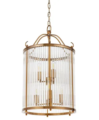 LAMPA WISZĄCA LOFT MOSIĘŻNA BOSTON W6