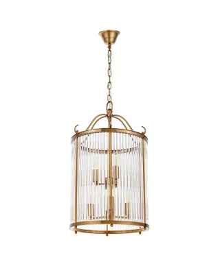 LAMPA WISZĄCA LOFT MOSIĘŻNA BOSTON W6