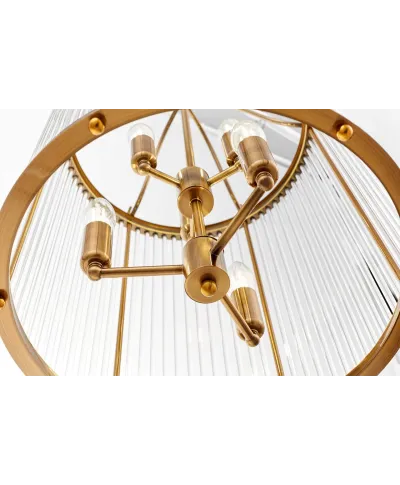 LAMPA WISZĄCA LOFT MOSIĘŻNA BOSTON W6