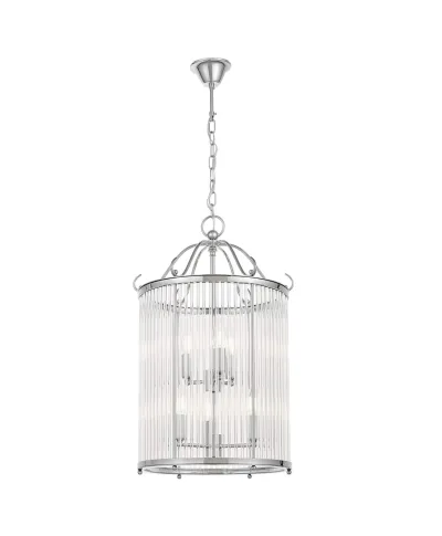 LAMPA WISZĄCA LOFT CHROMOWANA BOSTON W6