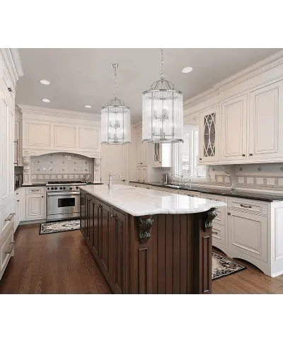 LAMPA WISZĄCA LOFT CHROMOWANA BOSTON W6