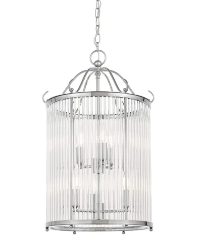 LAMPA WISZĄCA LOFT CHROMOWANA BOSTON W6