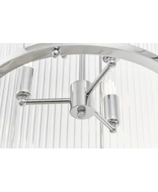 LAMPA WISZĄCA LOFT CHROMOWANA BOSTON W6