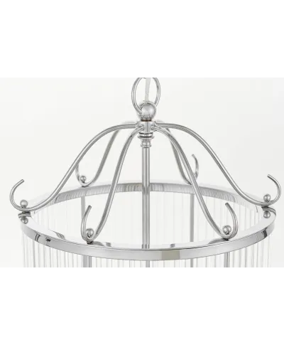 LAMPA WISZĄCA LOFT CHROMOWANA BOSTON W6