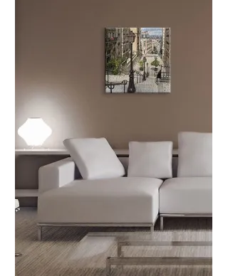 Obraz na płótnie - Paris Montmartre - 40x40 cm