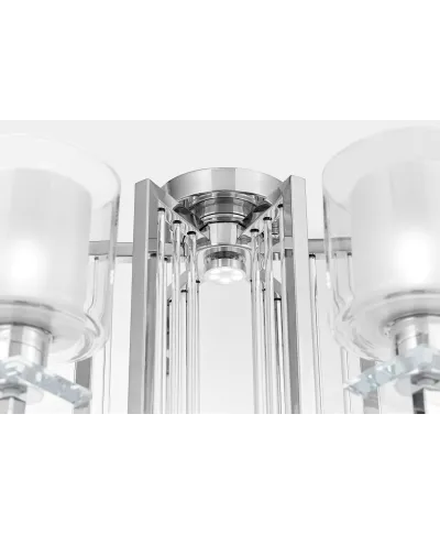 NOWOCZESNA LAMPA SUFITOWA CHROMOWANA MANHATTAN W6