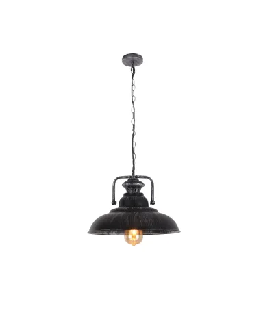 LAMPA WISZĄCA INDUSTRIALNA STARE SREBRO LOFT BARDI