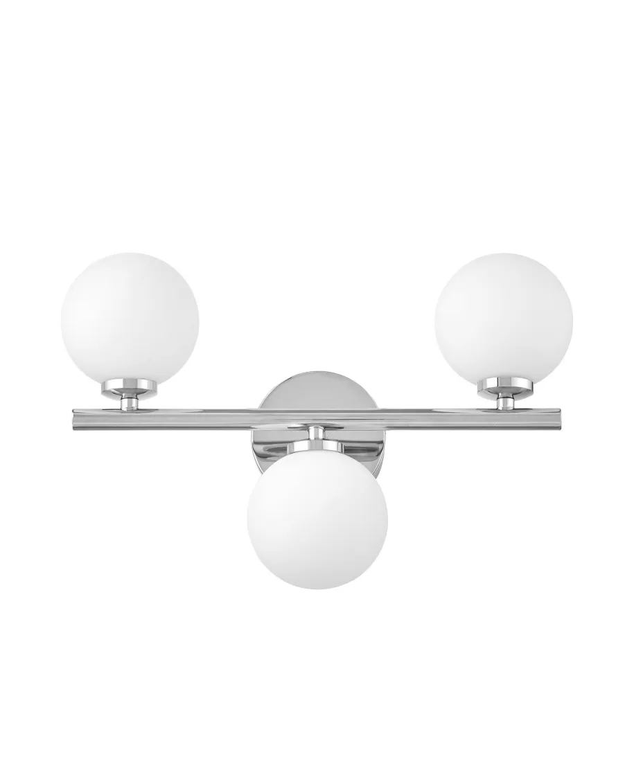 LAMPA ŚCIENNA KINKIET NOWOCZESNY CHROMOWANY MARSIADA W3