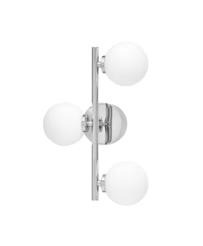 LAMPA ŚCIENNA KINKIET NOWOCZESNY CHROMOWANY MARSIADA W3