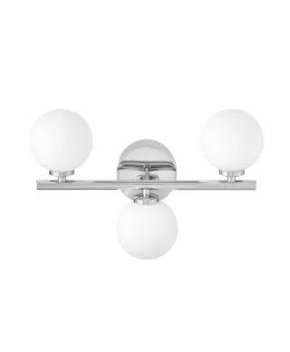 LAMPA ŚCIENNA KINKIET NOWOCZESNY CHROMOWANY MARSIADA W3