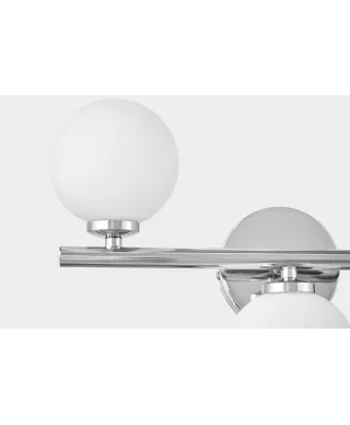 LAMPA ŚCIENNA KINKIET NOWOCZESNY CHROMOWANY MARSIADA W3