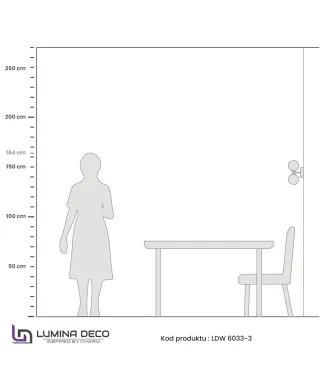 LAMPA ŚCIENNA KINKIET NOWOCZESNY CHROMOWANY MARSIADA W3