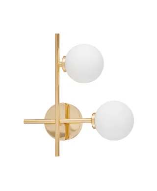 LAMPA ŚCIENNA KINKIET NOWOCZESNY ZŁOTY MARSIADA NEO