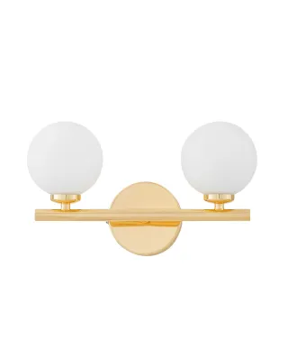 LAMPA ŚCIENNA KINKIET NOWOCZESNY ZŁOTY MARSIADA W2