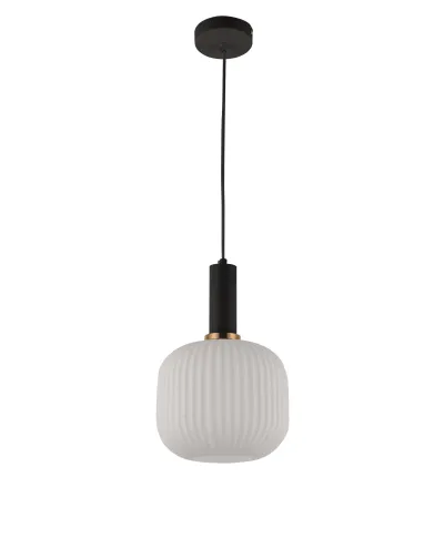 LAMPA WISZĄCA LOFT BIAŁO-CZARNA GATO