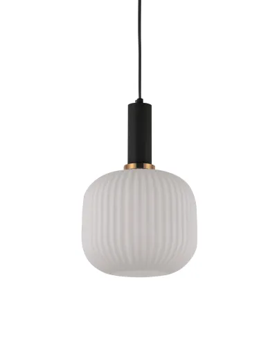 LAMPA WISZĄCA LOFT BIAŁO-CZARNA GATO