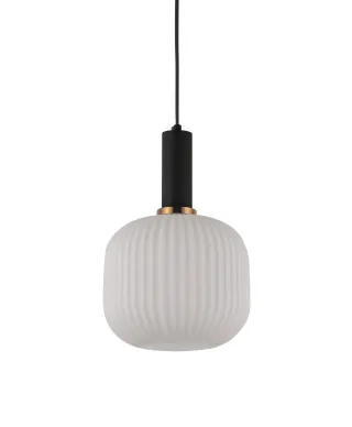 LAMPA WISZĄCA LOFT BIAŁO-CZARNA GATO
