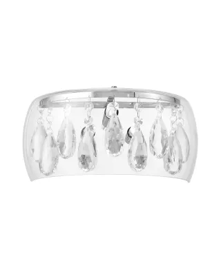 LAMPA ŚCIENNA KINKIET NOWOCZESNY TOSSO CLEAR W1