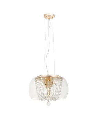 NOWOCZESNA LAMPA WISZĄCA DISPOSA GOLD D40