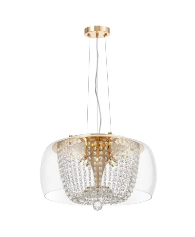 NOWOCZESNA LAMPA WISZĄCA DISPOSA GOLD D50