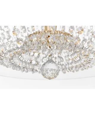 NOWOCZESNA LAMPA WISZĄCA DISPOSA GOLD D50