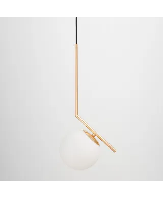 NOWOCZESNA LAMPA WISZĄCA ZŁOTA SORENTO D15