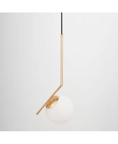 NOWOCZESNA LAMPA WISZĄCA ZŁOTA SORENTO D15