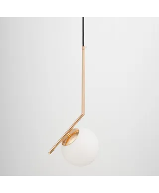 NOWOCZESNA LAMPA WISZĄCA ZŁOTA SORENTO D15