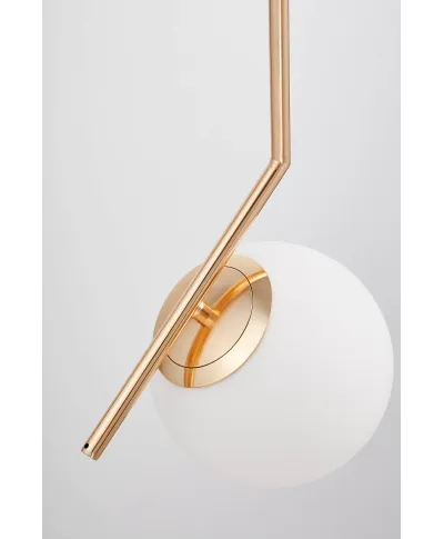 NOWOCZESNA LAMPA WISZĄCA ZŁOTA SORENTO D15