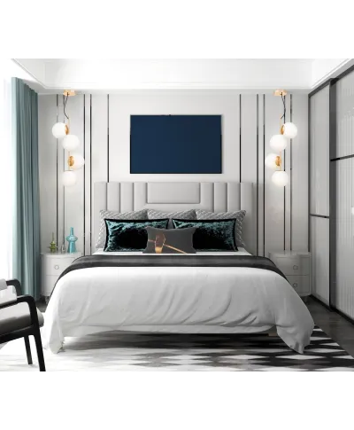 NOWOCZESNA LAMPA WISZĄCA ZŁOTA STELVIO W4